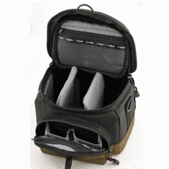 Canon 100EG Digital SLR Camera Case Gadget Bag Kit for SL2 T6s T6i T7i EOS 77D - Picture 6 of 10